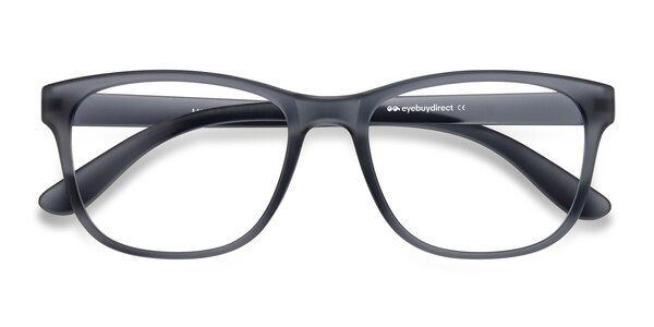 Milo prescription eyeglasses (Matte Gray) - 19003 - Eyeglasses Modern and minimalist Milo in matte gray brings sl sku 19003