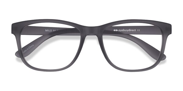 Milo prescription eyeglasses (Matte Gray)