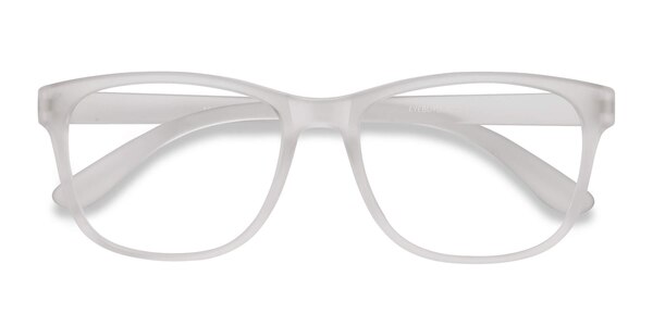 Milo prescription eyeglasses (Frosted Clear)