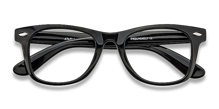 Black Atlee -  Plastic Eyeglasses