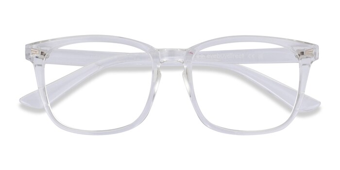 Oversized Square Glasses Clear Transparent Eyeglasses Designer Fashion  Eyewear 