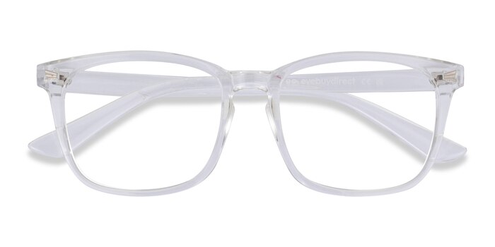 Clear Uptown -  Lightweight Plastic Eyeglasses