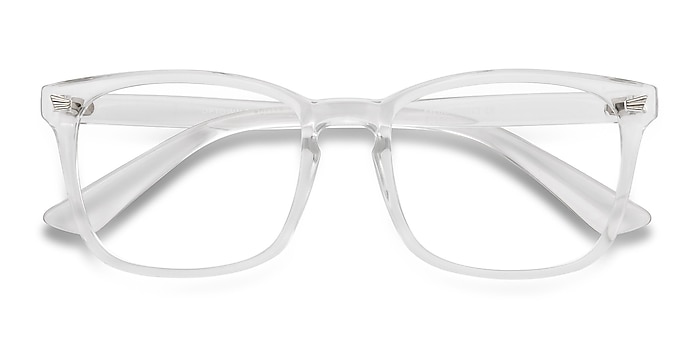 Clear Uptown -  Lightweight Plastic Eyeglasses