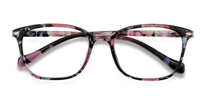 Floral Nola -  Lightweight Plastic Eyeglasses