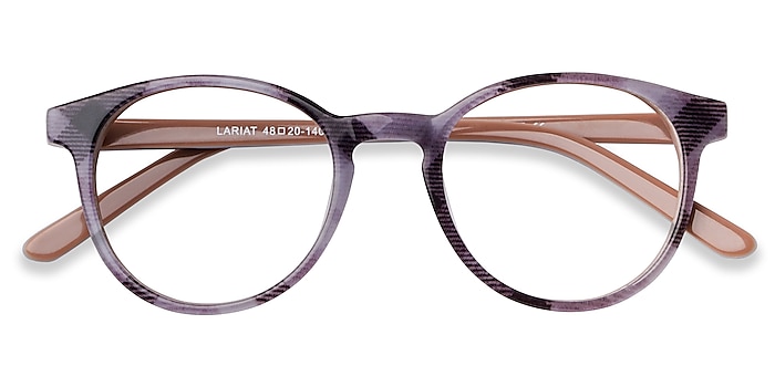Striped Lariat -  Acetate Eyeglasses
