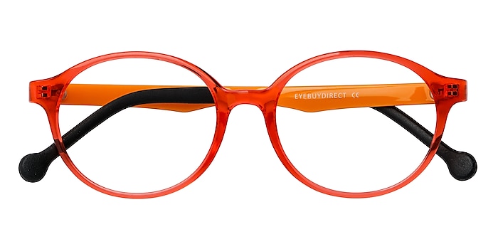 Clear Orange Daylight -  Plastic Eyeglasses