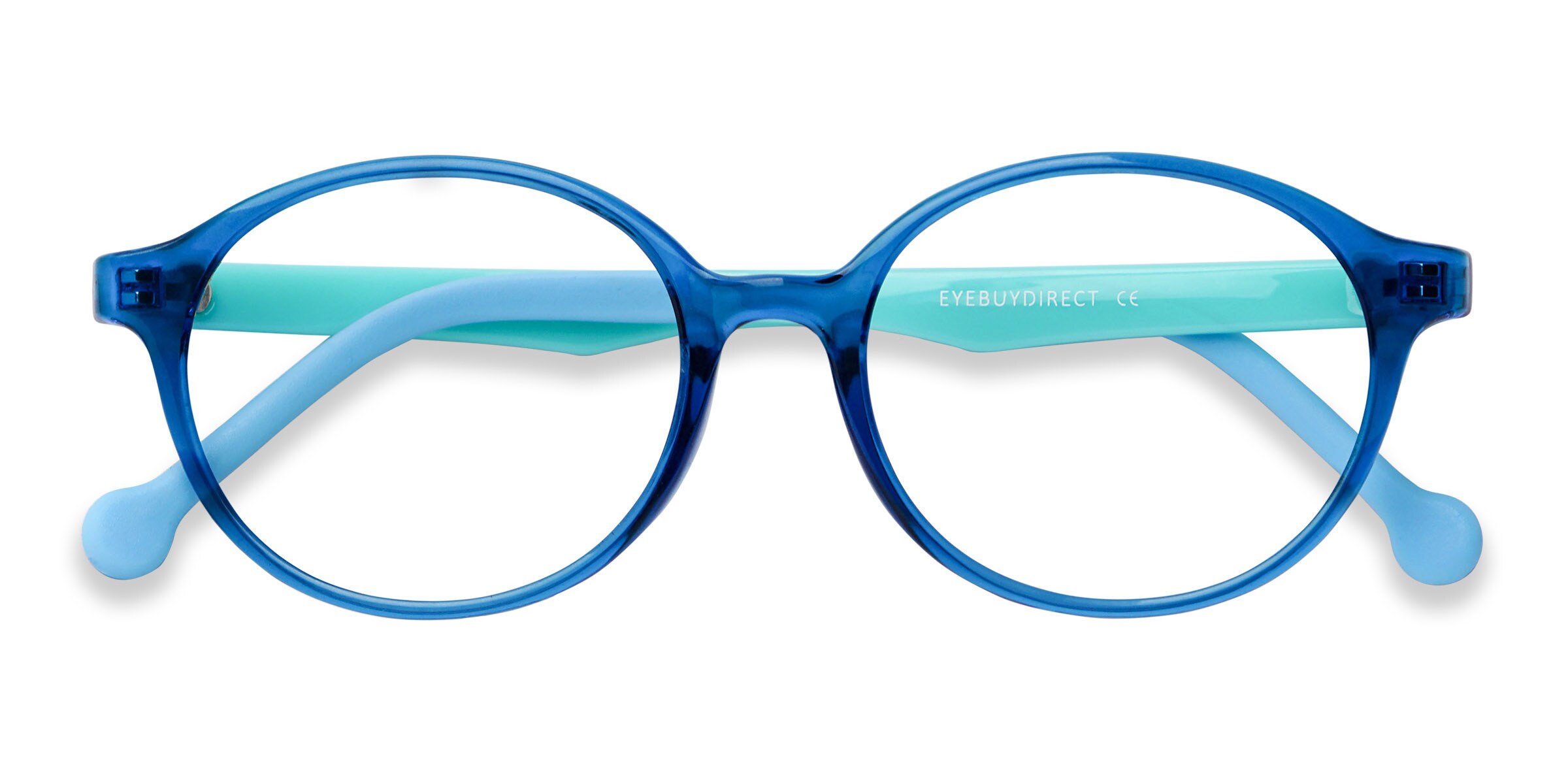 Monture De Lunettes Colibris Fred Bleu Ovale - Acétate, Neuf Sans étiquettes