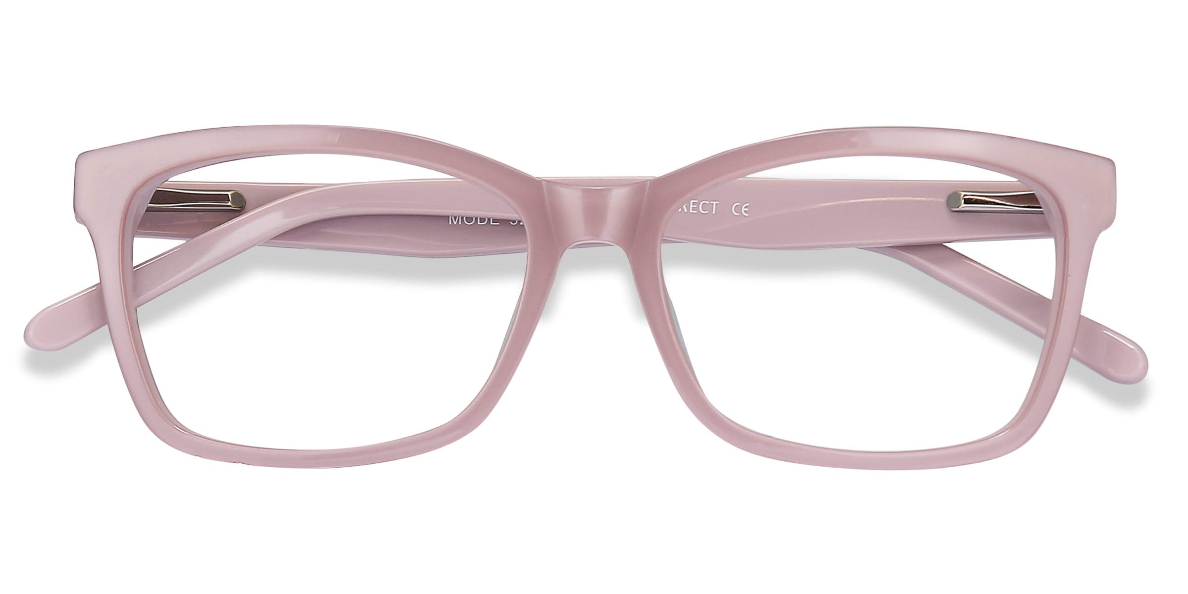 matte pink glasses