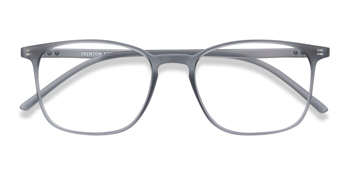 Gray Trenton -  Lightweight Plastic Eyeglasses