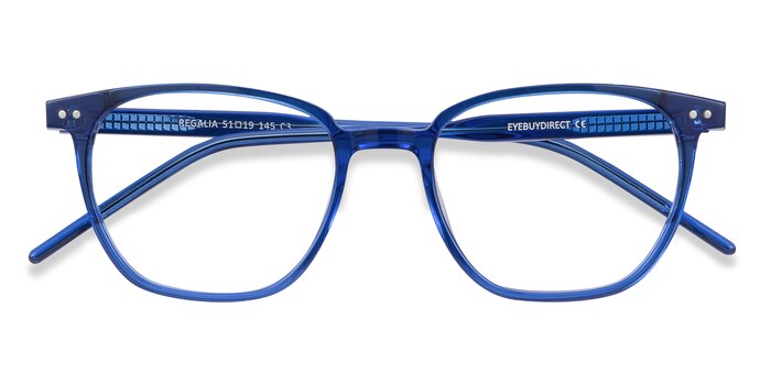 Blue Regalia -  Lightweight Acetate Eyeglasses