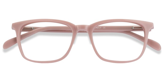 Pink Etched -  Acetate Eyeglasses