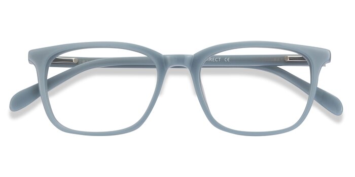 Blue Etched -  Acetate Eyeglasses