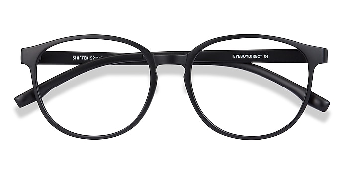 Black Shifter -  Lightweight Plastic Eyeglasses