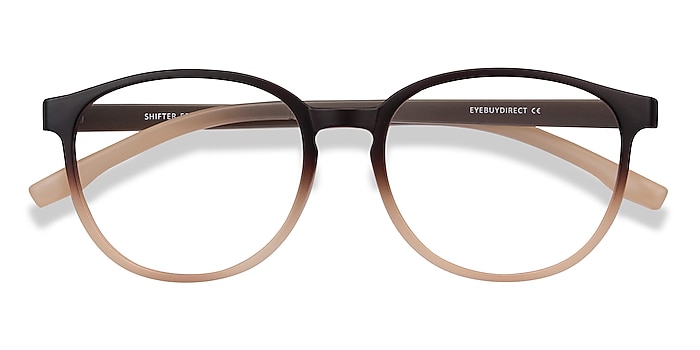 Brown Shifter -  Lightweight Plastic Eyeglasses