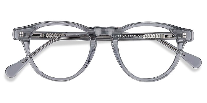 Clear Gray Marine -  Acetate Eyeglasses