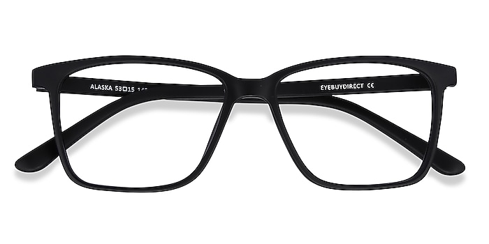 Black Alaska -  Lightweight Plastic Eyeglasses