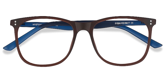 Brown Mystery -  Lightweight Plastic Eyeglasses