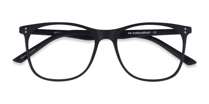 Black Mystery -  Lightweight Plastic Eyeglasses