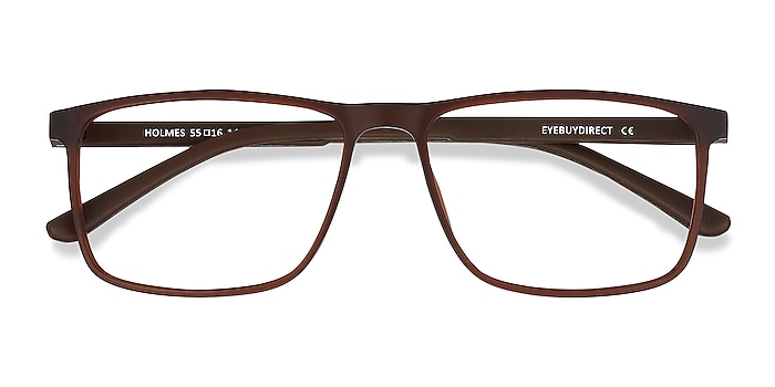 Brown Holmes -  Lightweight Plastic Eyeglasses