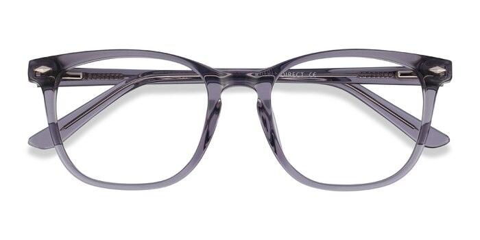 Clear Gray Honor -  Acetate Eyeglasses