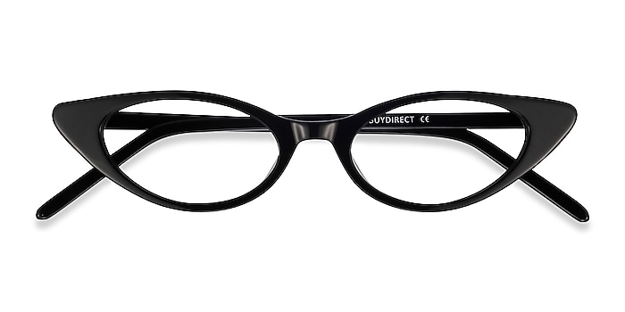 Black Hush -  Vintage Acetate Eyeglasses
