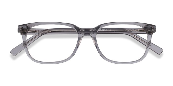 Clear Gray Peruse -  Acetate Eyeglasses