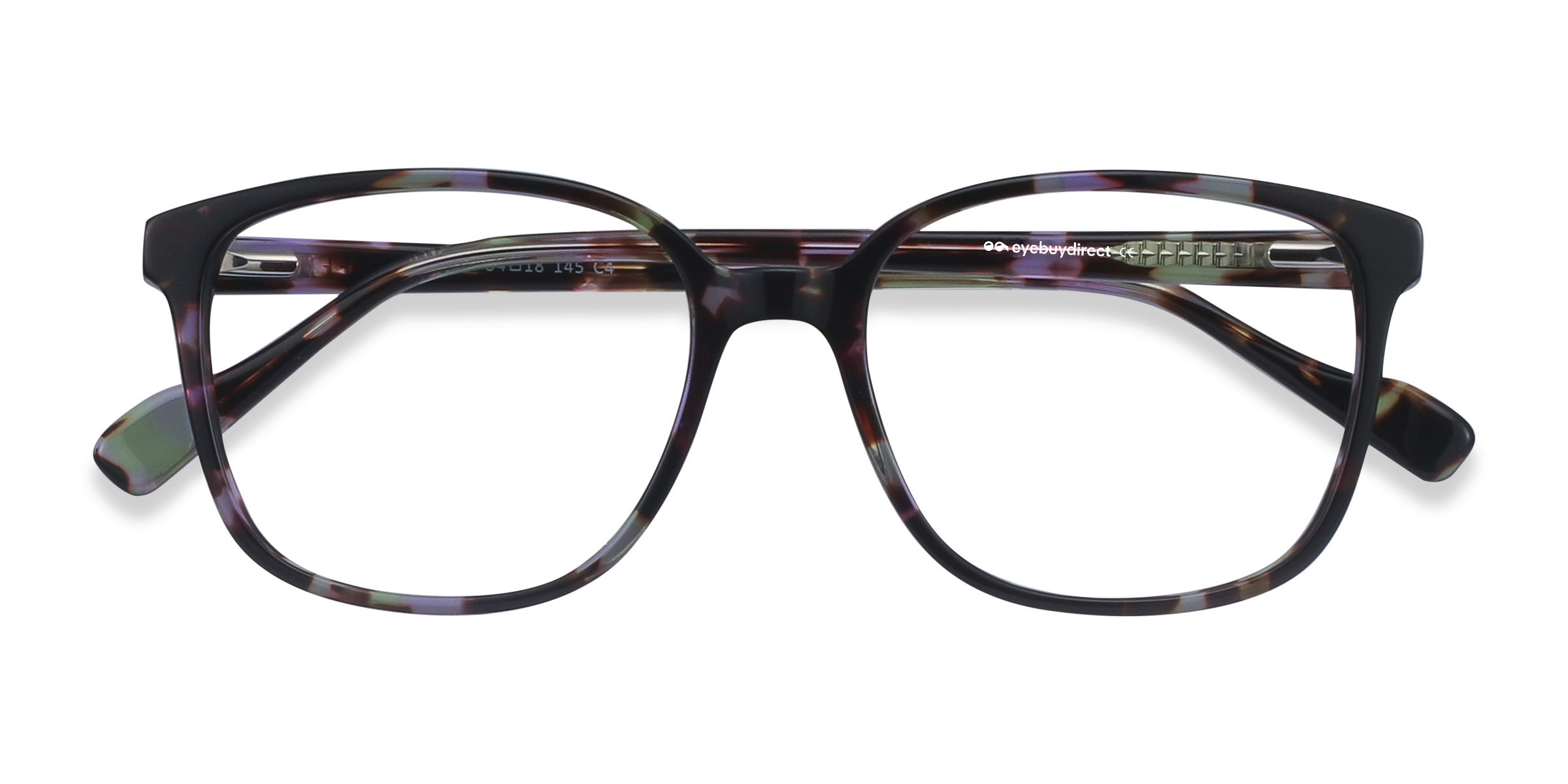 Female s square Floral Acetate Prescription eyeglasses - Eyebuydirect s Joanne