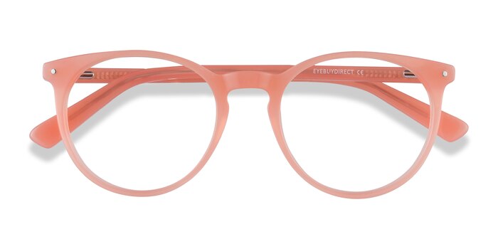Pink Orange Fleury -  Fashion Acetate Eyeglasses