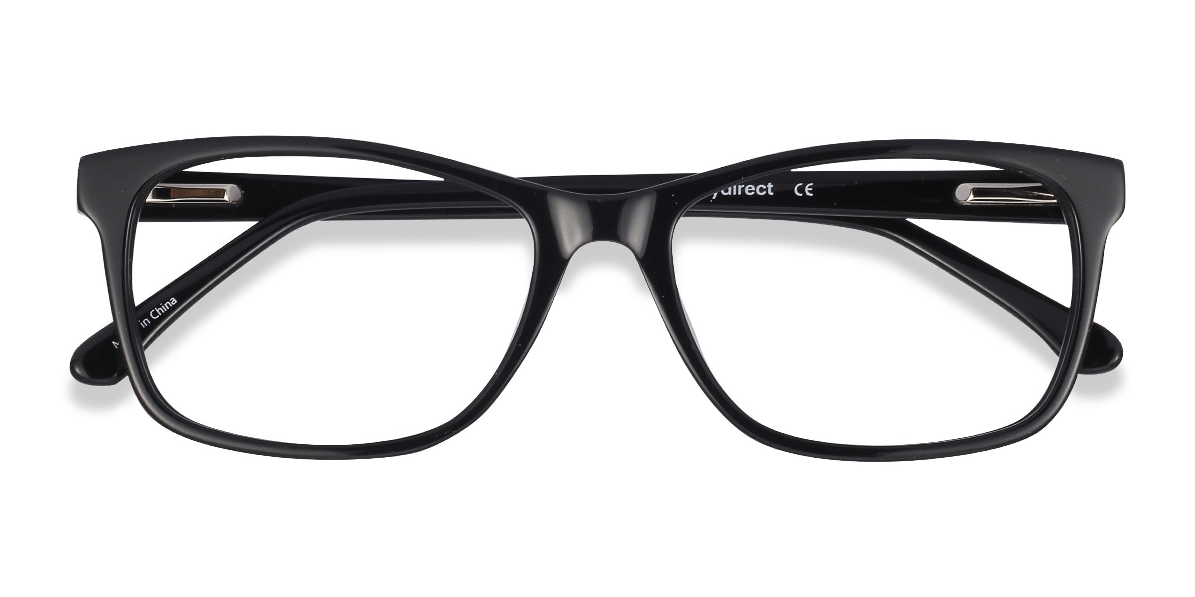 Annett - Elegant Frames in Black Acetate | Eyebuydirect Canada