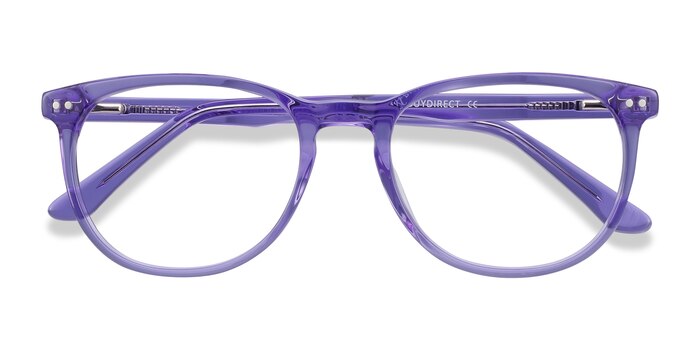 Purple Cherbourg -  Colorful Acetate Eyeglasses