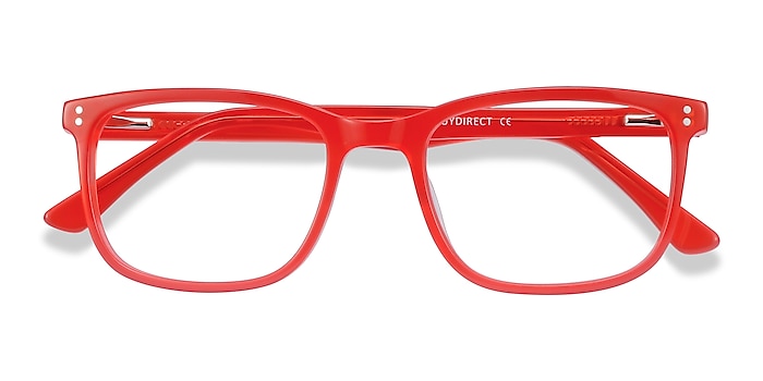 Red Lugano -  Fashion Acetate Eyeglasses