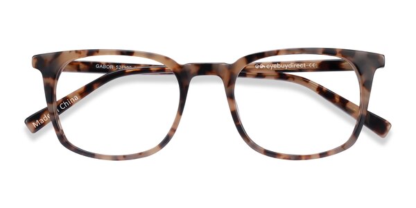 Gabor Rectangle Tortoise Full Rim Eyeglasses | Eyebuydirect