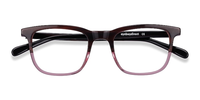 Brown Purple Found -  Acetate Eyeglasses
