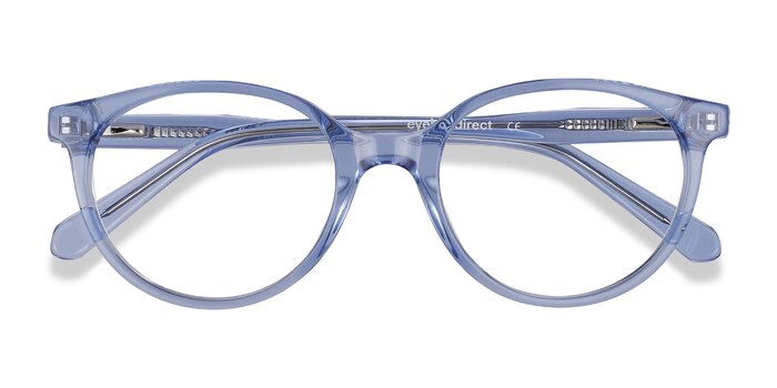 Clear Blue Trust -  Acetate Eyeglasses