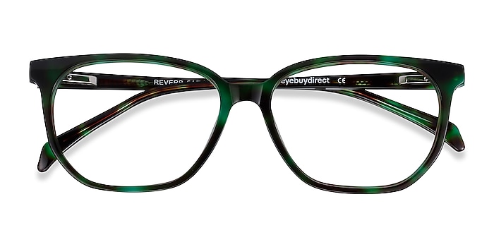 Green Tortoise Reverb -  Acetate Eyeglasses