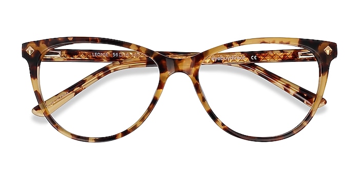 Tortoise Leonie -  Fashion Acetate Eyeglasses