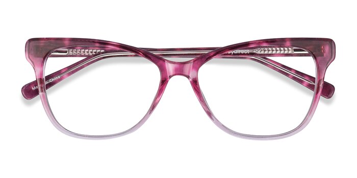 Pink Rosalie -  Colorful Acetate Eyeglasses