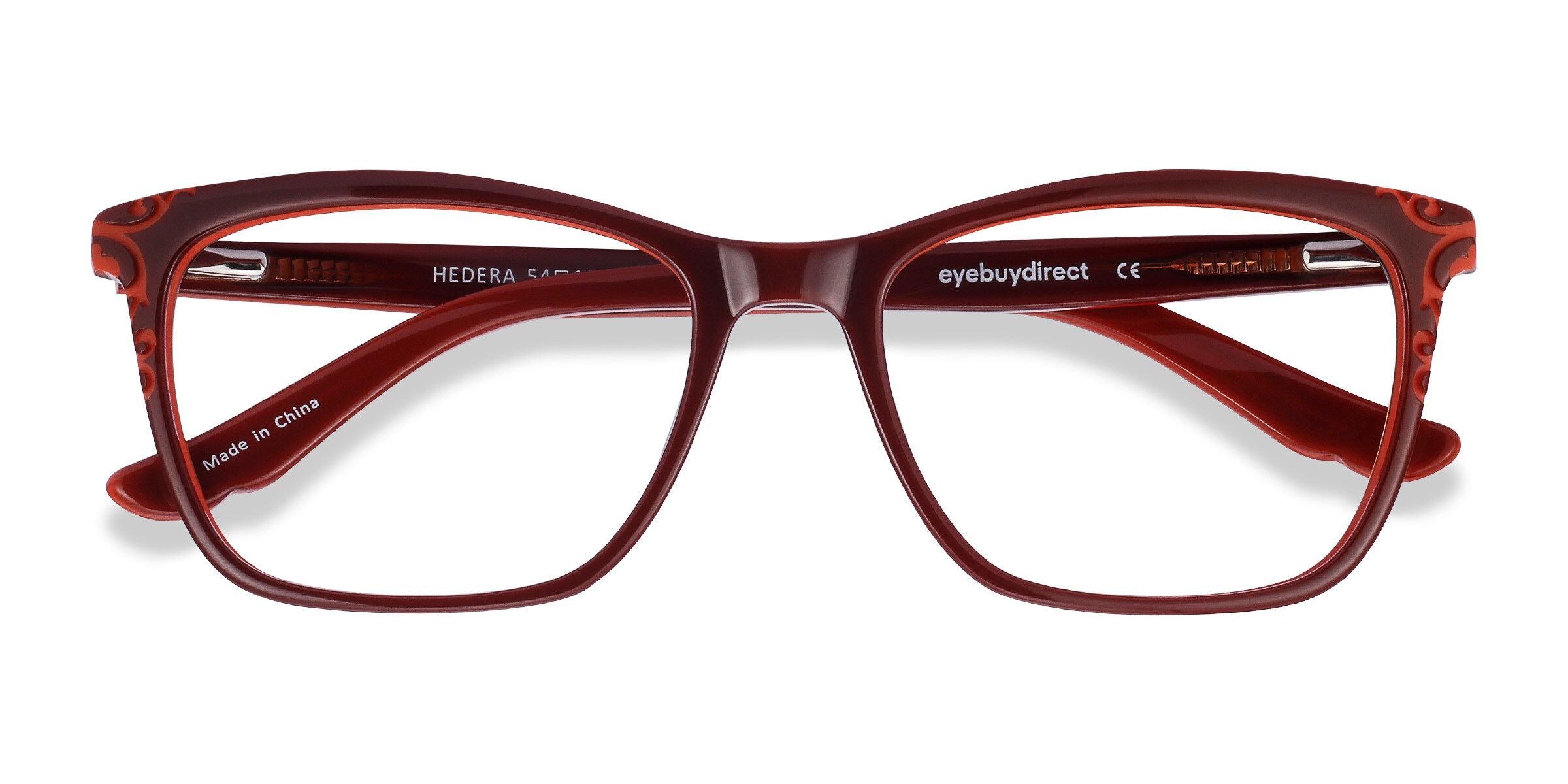 Hedera Cat Eye Purple Glasses for Women | Eyebuydirect