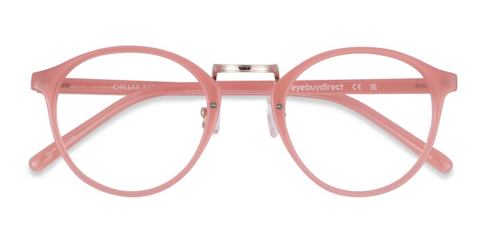 Coral Chillax -  Lightweight Plastic Eyeglasses