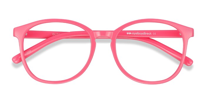 Neon Pink Dutchess -  Lightweight Plastic Eyeglasses