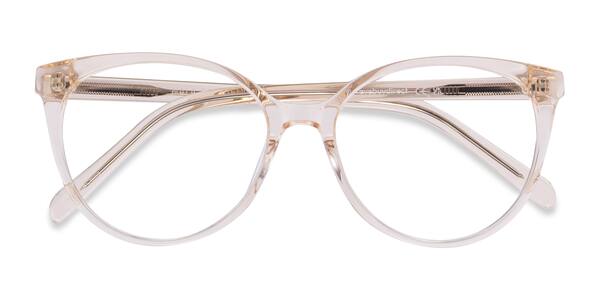 Clear Melon Nala -  Acetate Eyeglasses