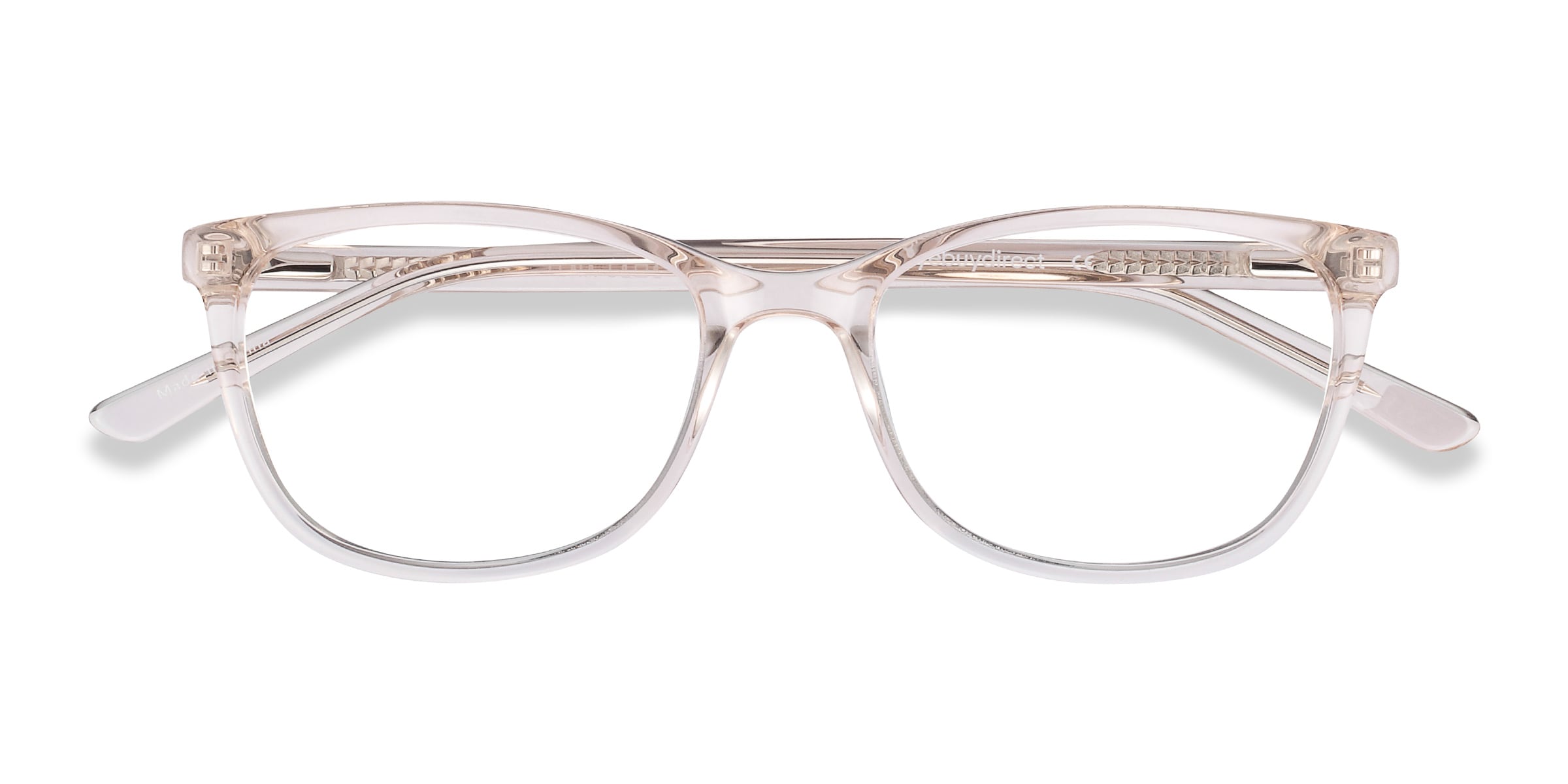 beige transparent glasses