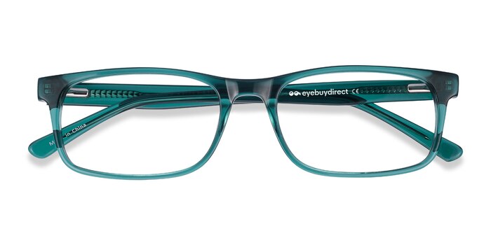 Teal Vista -  Colorful Acetate Eyeglasses