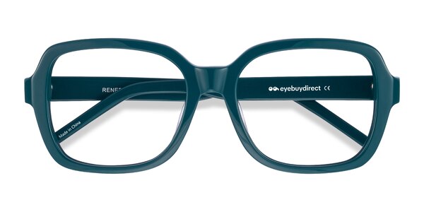 Renee prescription eyeglasses (Teal)