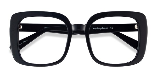 Heather prescription eyeglasses (Black)