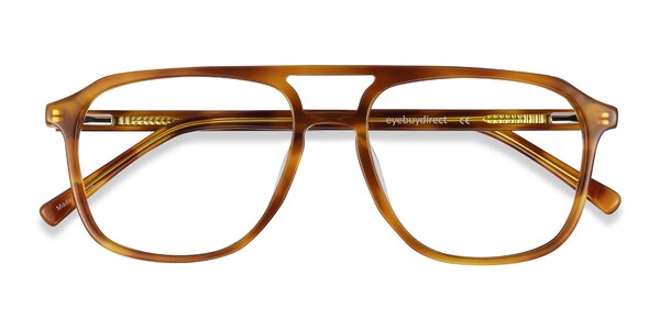 Effect prescription eyeglasses (Light Tortoise)