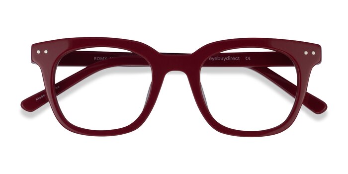 Burgundy Romy -  Geek Acetate Eyeglasses