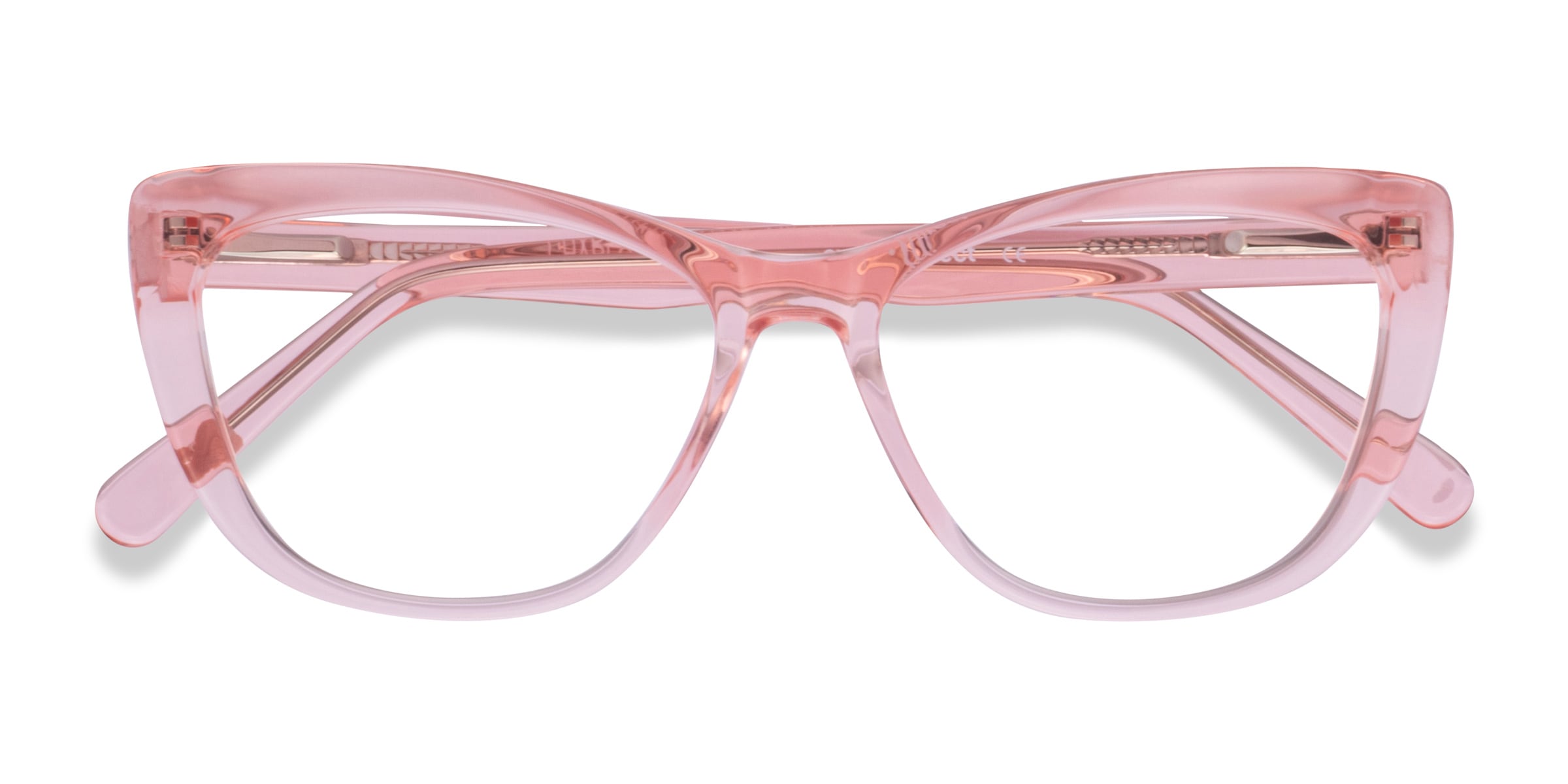 Pink acetate clearance glasses