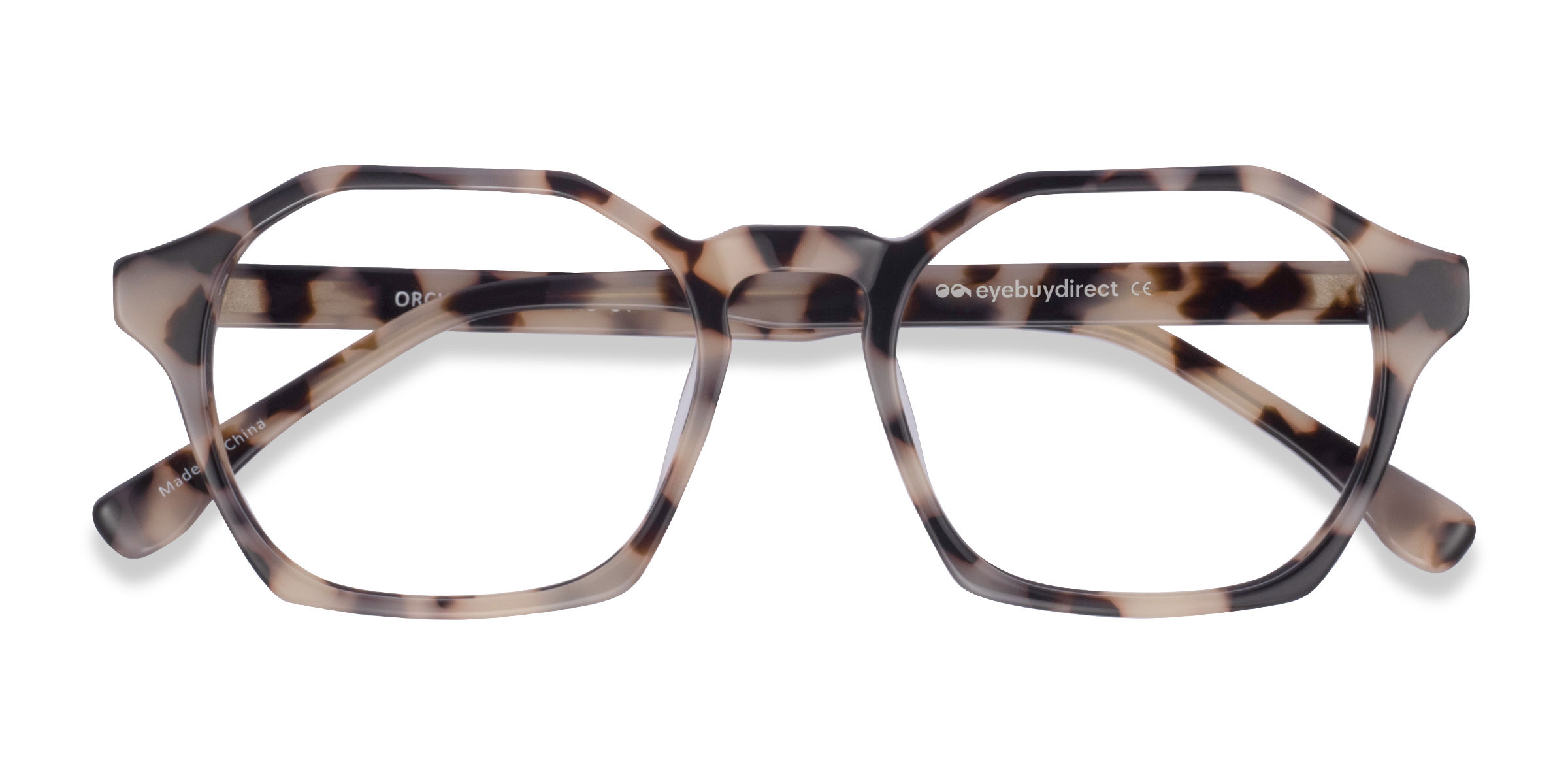 Female s geometricAcetate Prescription eyeglasses - Eyebuydirect s Orchid