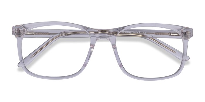 Ballast Rectangle Clear Glasses for Men | Eyebuydirect